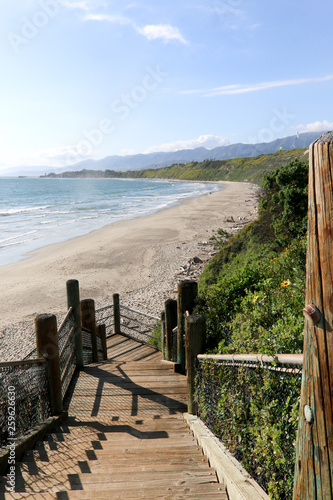 Rincon Beach Park in Carpenteria, California