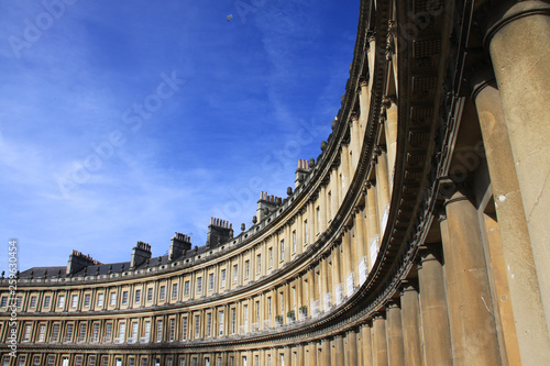 Royal Crescent in Bath Somerset England UK photo