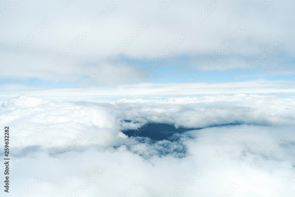 Sky from above