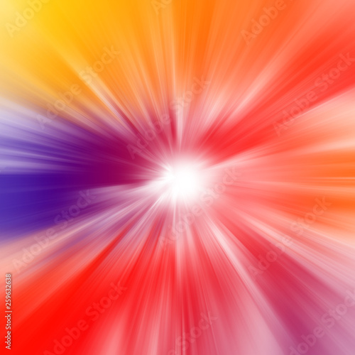 Abstract colorful sunburst background