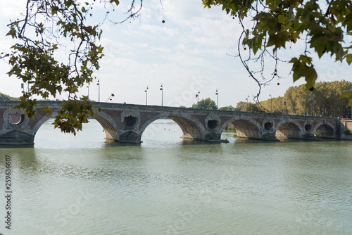 Wallpaper Mural The Pont Neuf, the Saint-Jacques hospital and the Garona River. Toulouse. Torontodigital.ca
