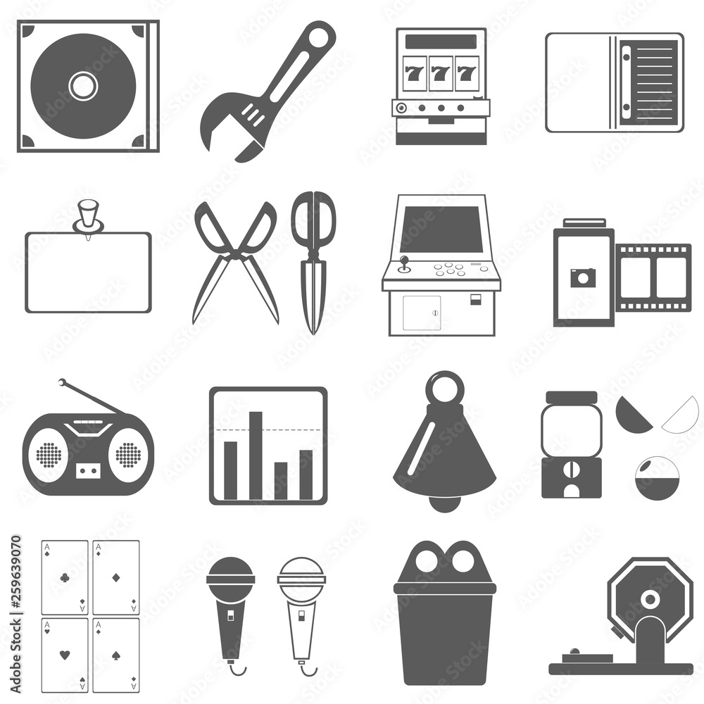 時計 砂時計 目覚まし時計 懐中時計 腕時計 測定器 サイコロ 数字 イラスト アイコン Stock ベクター Adobe Stock