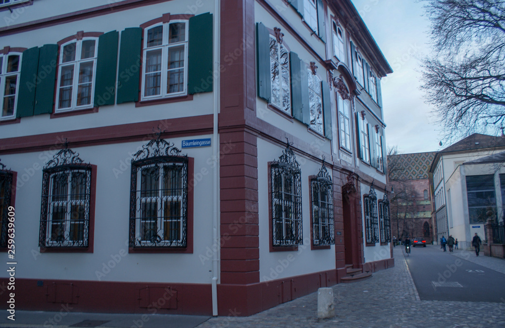 Naklejka premium Basel is very beautiful city in Swizerland