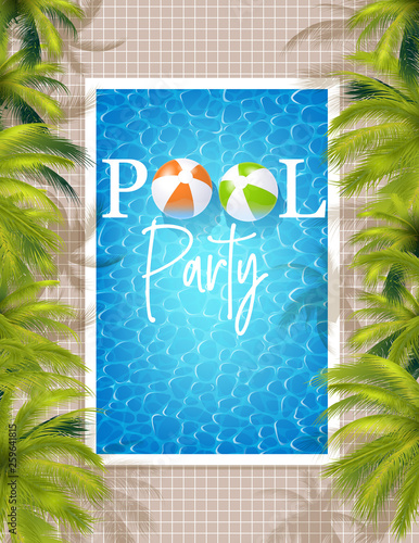 Pool Party Invitation