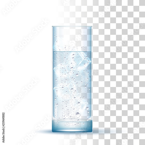 Realistic Water Glass