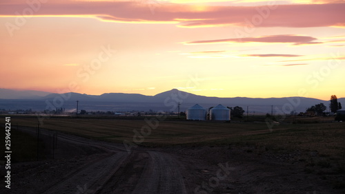 Madras Oregon Sunset Clouds