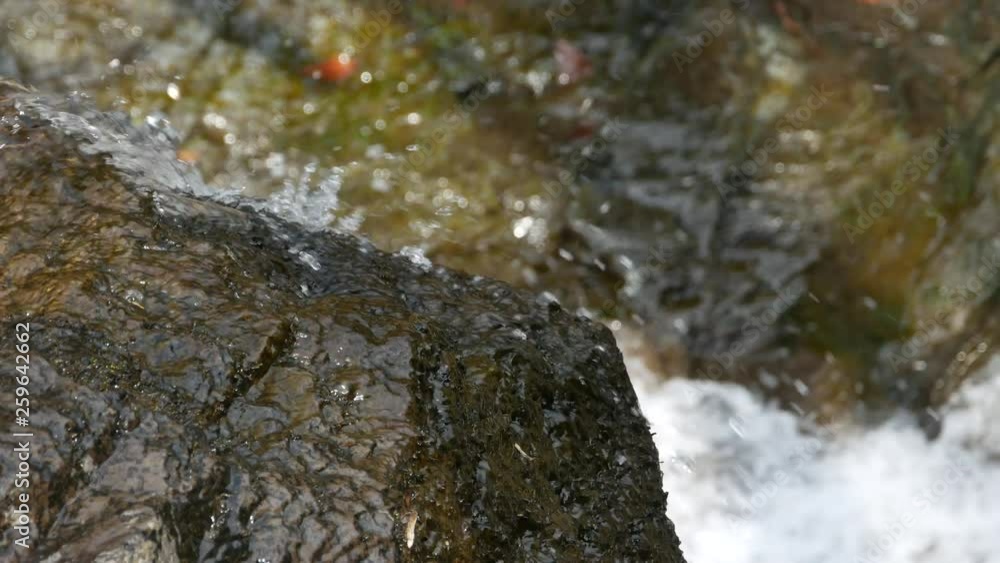 water flowing over rocks water flowing over rocks