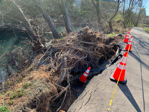 Wallpaper Mural Flood Damage On Third Creek Greenway Torontodigital.ca