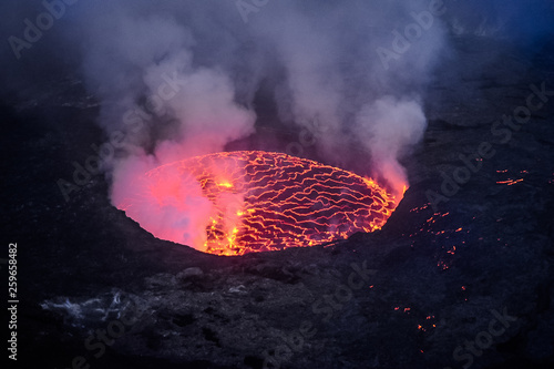 Nyirangongo volcano in Congo photo