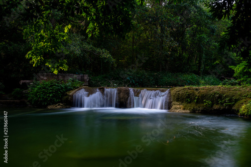 Beautiful waterfall in Thailand in Saraburi prince