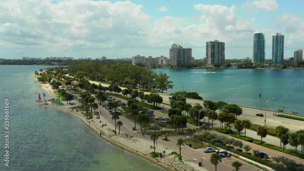 Aerial stock Key Biscayne Miami 2019 Aerial stock Key Biscayne Miami 2019
