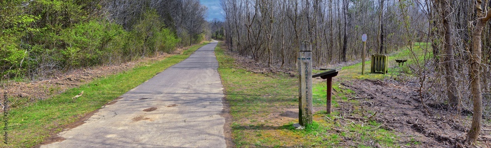 Views of Nature and Pathways along the Shelby Bottoms Greenway and Natural Area Cumberland River frontage trails, bottomland hardwood forests, open fields, wetlands, and streams, Nashville, Tennessee. Views of Nature and Pathways along the Shelby Bottoms Greenway and Natural Area Cumberland River frontage trails, bottomland hardwood forests, open fields, wetlands, and streams, Nashville, Tennessee.
