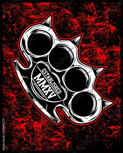 knuckle vector hand drawing