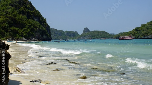 tropical wua ta lap island in thailand photo