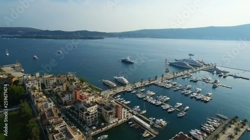 Flying above Porto Montenegro