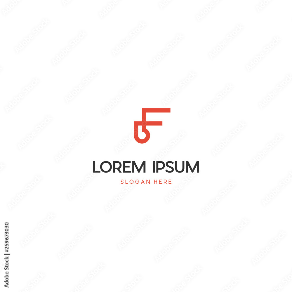 F abstract logo vector icon illustration design. F letter abstract design line minimalist graphic logo template F abstract logo vector icon illustration design. F letter abstract design line minimalist graphic logo template