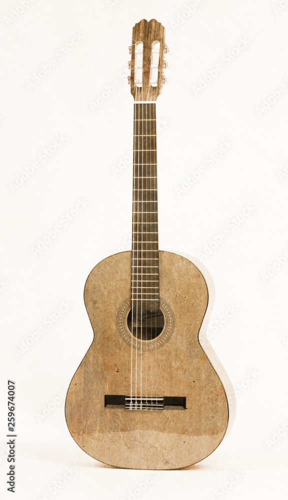 Isolated classical guitar