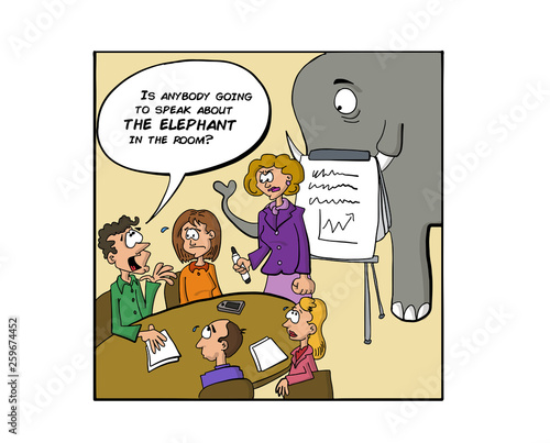 Speaking about the elephant in the room
