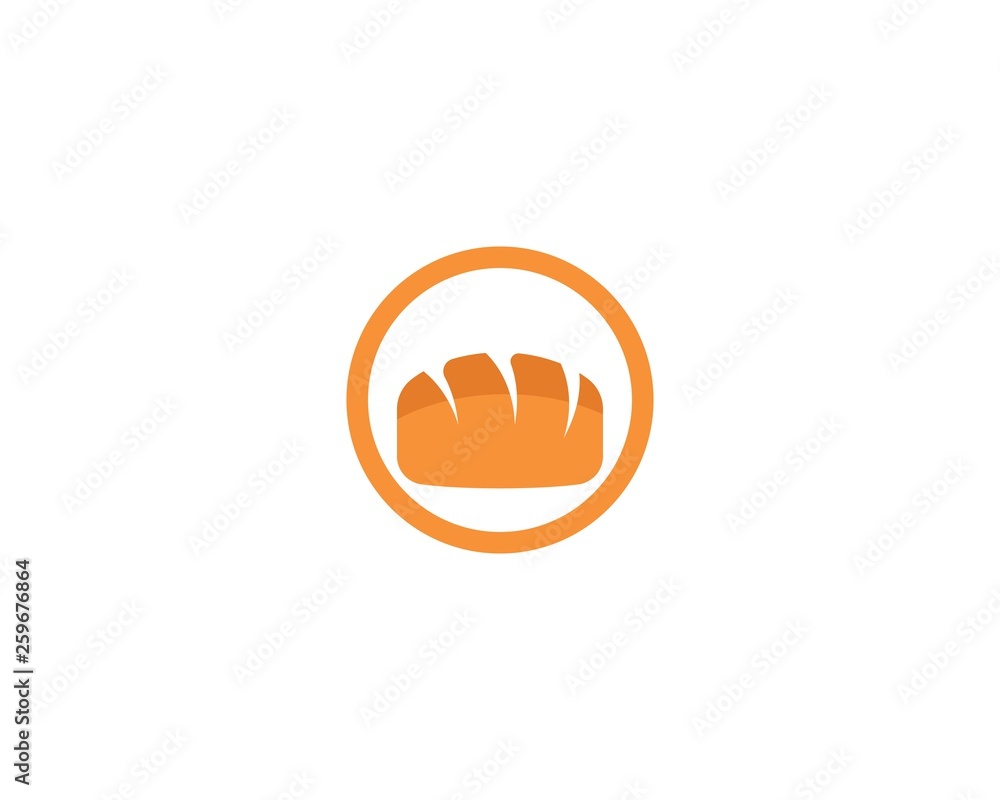 Bread vector icon illustration Bread vector icon illustration