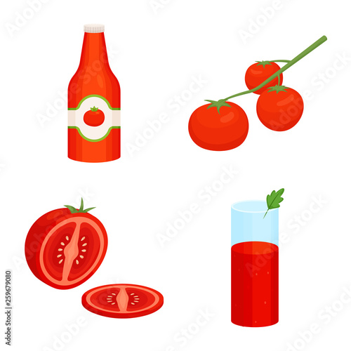 set of vegetables