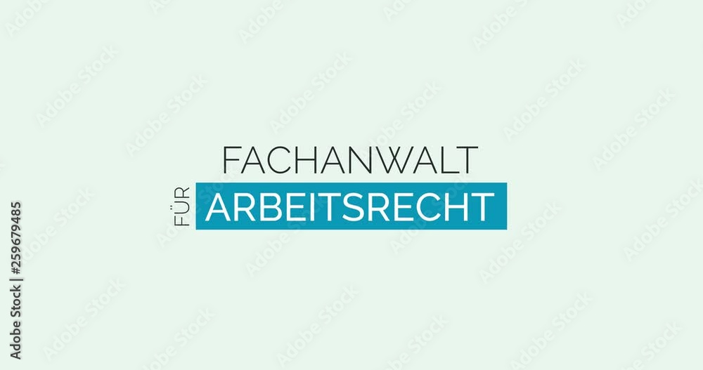 Anwalt für Arbeitsrecht. Moderne Animation, die die Leistungen einer Kanzlei zeigt. Farben: Blau/Weiß Anwalt für Arbeitsrecht. Moderne Animation, die die Leistungen einer Kanzlei zeigt. Farben: Blau/Weiß
