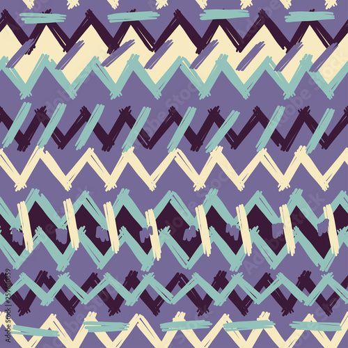 Abstract Ikat and boho style handcraft fabric pattern. Traditional Ethnic design for clothing and textile background, carpet or wallpaper