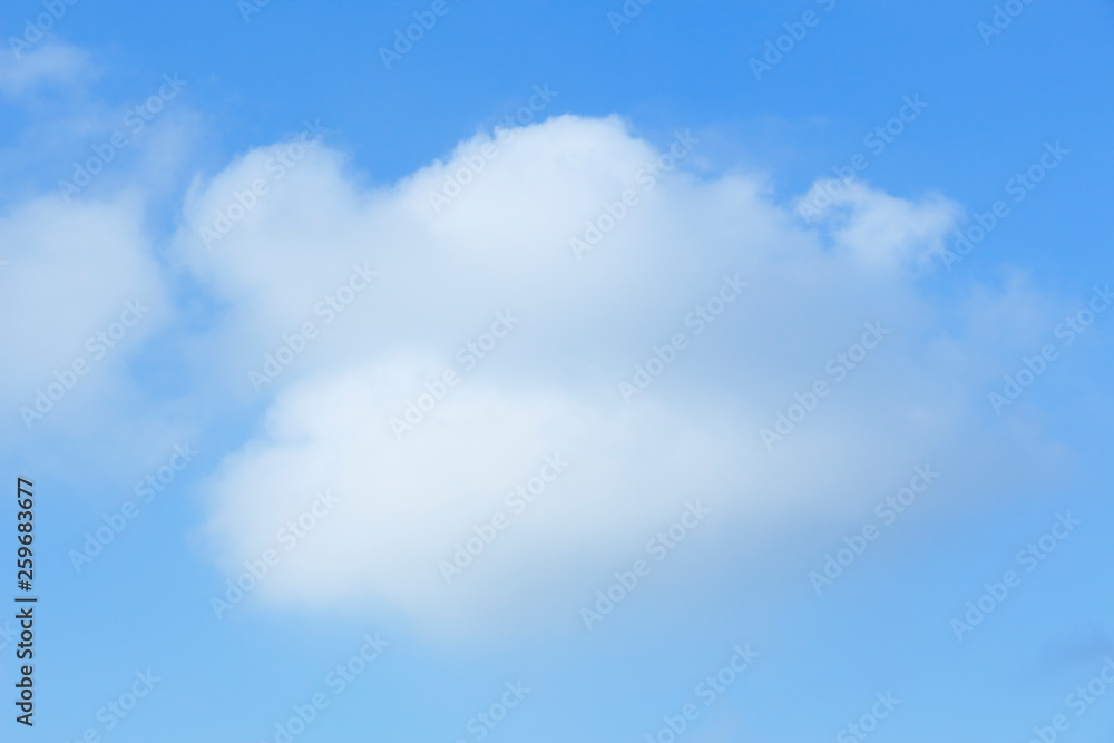 Fototapeta premium パラレルな雲