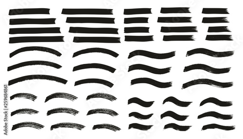 Tagging Marker Medium Lines Curved Lines Wavy Lines High Detail Abstract Vector Background Set 125