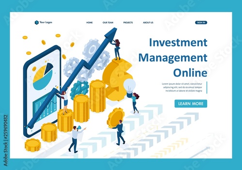 Isometric Managing Online Investing