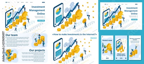 Isometric Managing Online Investing