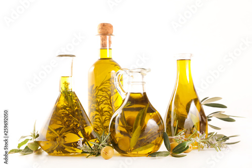 assorted carafe with olive oil