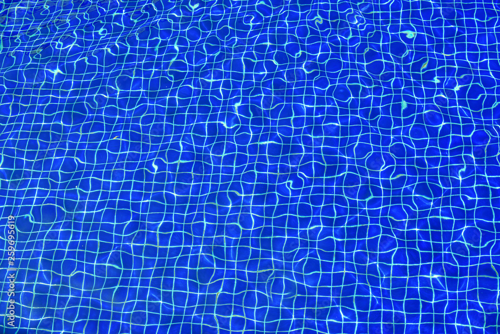 The texture of the water in the pool. The texture of the water in the pool.