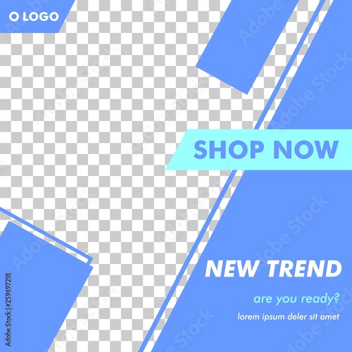 Modern Square Banner Template Vector