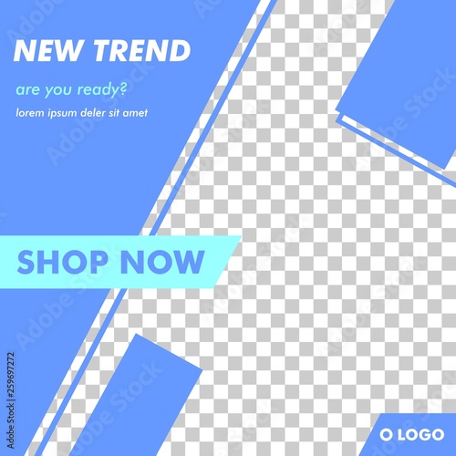 Modern Square Banner Template Vector