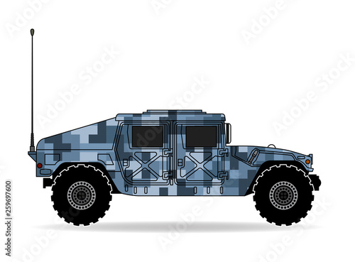 U.S. Army Jeep Camouflage Navy
