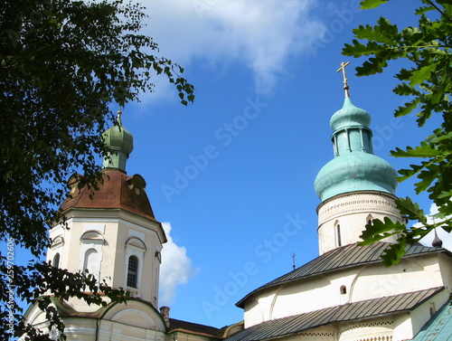Old orthodox monasteries in Moscow and Vologda city Russia
