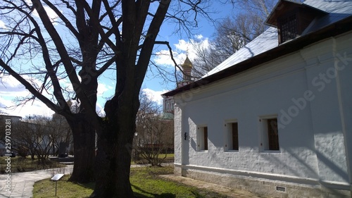 Old orthodox monasteries in Moscow and Vologda city Russia