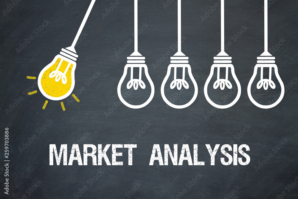 Fototapeta premium Market Analysis