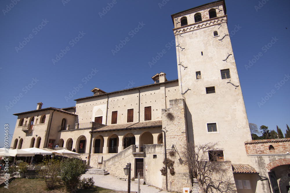 Borgo storico Asolo Treviso Italia