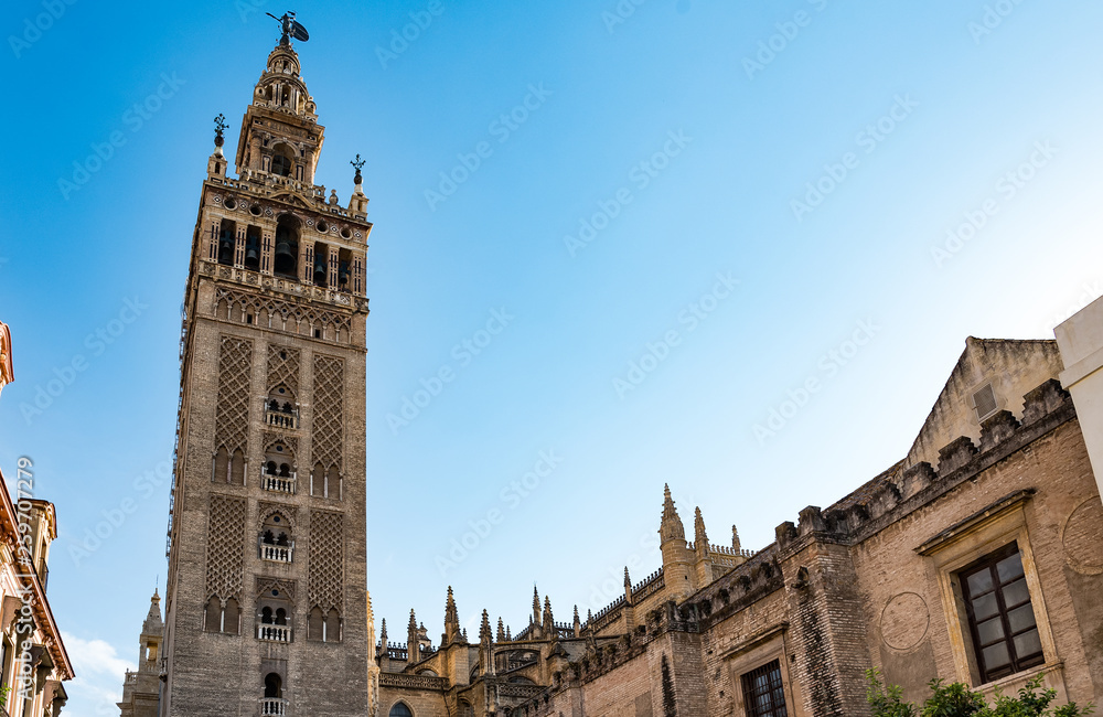 Typical architecture of Sevilla, Spain