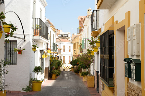 Estepona - typical white town in Andalusia  Spain