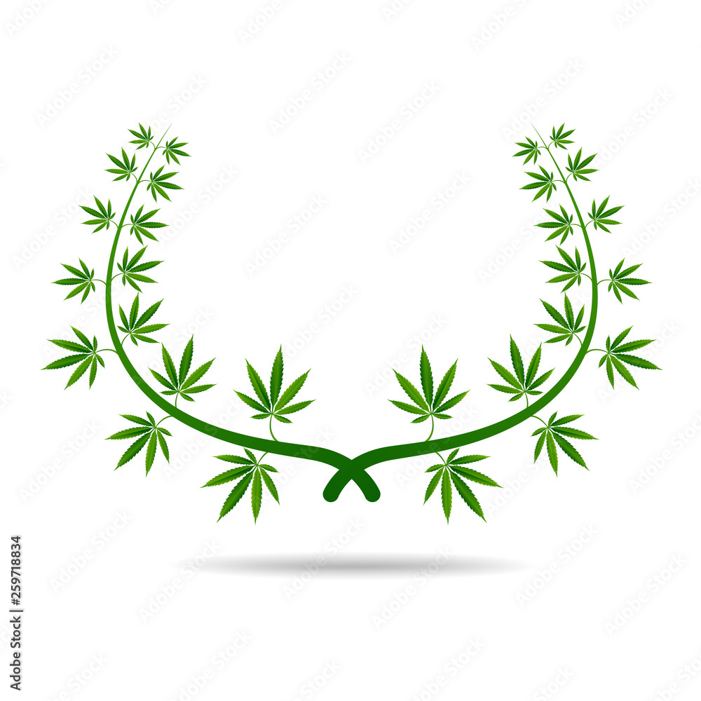 Cannabis marijuana design graphics