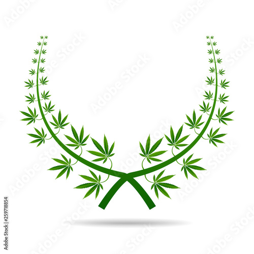 Cannabis marijuana design graphics