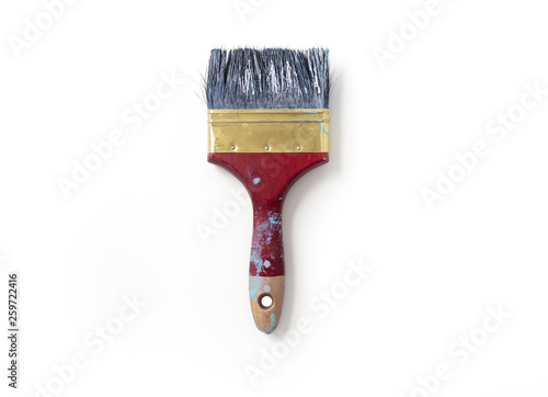 Wallpaper Mural  brush paint on isolated Torontodigital.ca