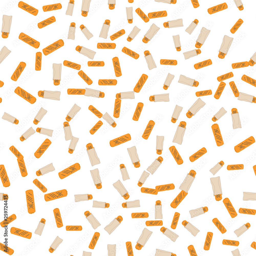 Doner shaurma shawerma seamless pattern vector Doner shaurma shawerma seamless pattern vector