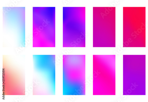 Gradient mesh abstract background. Colorful fluid shapes for poster, banner, flyer and presentation. Trendy soft colors and smooth blend. Modern template with gradient mesh for screens and mobile app