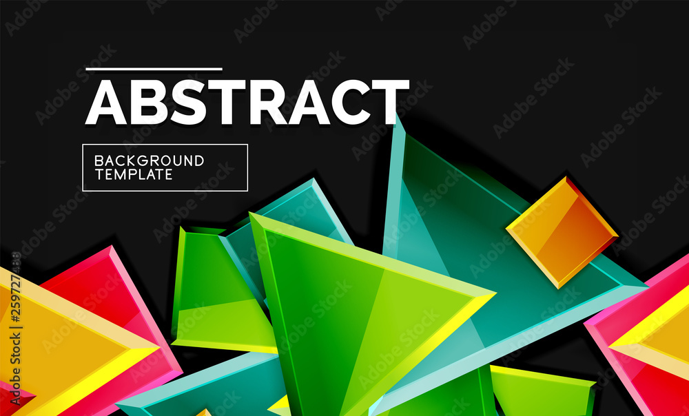 Shiny style geometric background Shiny style geometric background