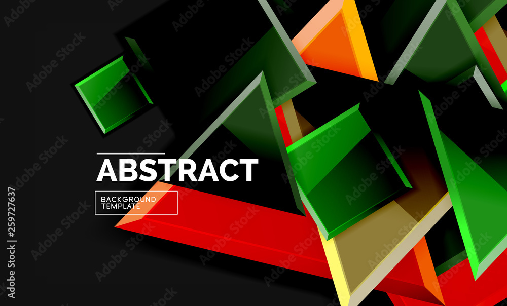 Shiny style geometric background Shiny style geometric background