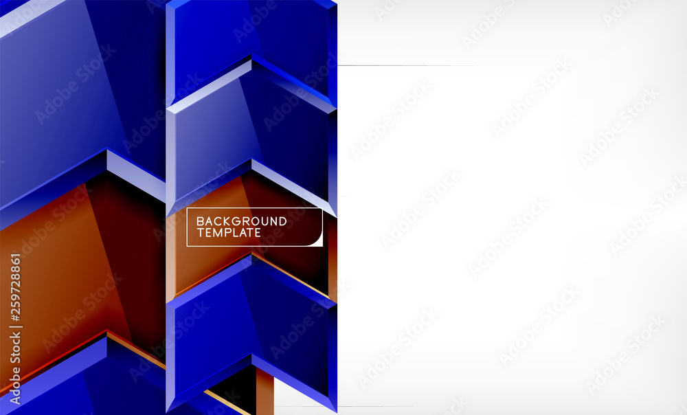 Abstract glossy techno arrows background Abstract glossy techno arrows background