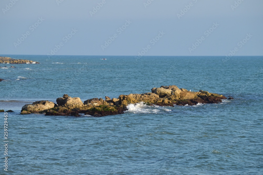Beautiful Sicilian Seascape, Mediterranean Sea, Donnalucata, Scicli, Ragusa, Italy, Europe